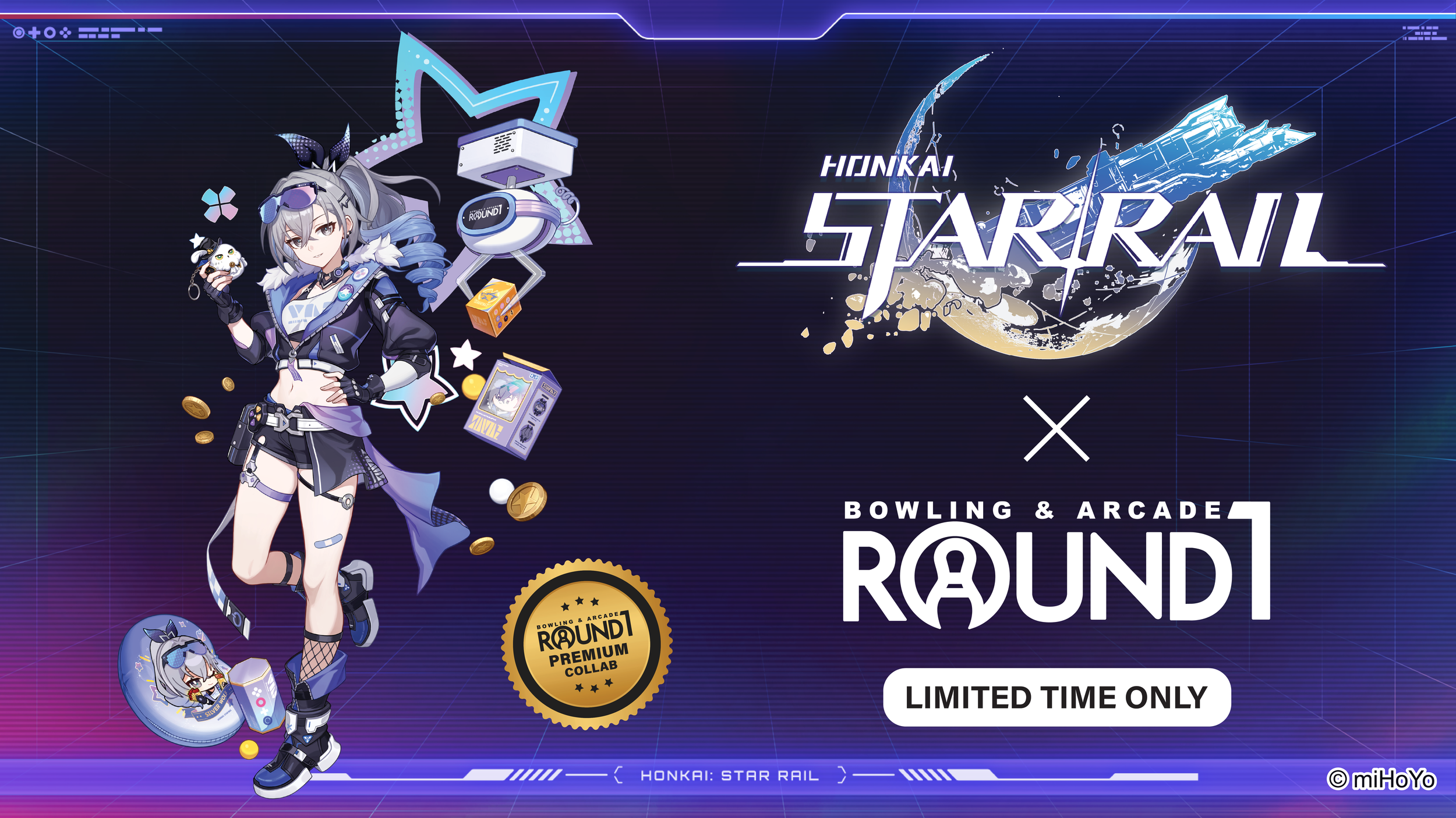 更新】『崩壊：スターレイル』と『ROUND1』のコラボがアメリカで2026年