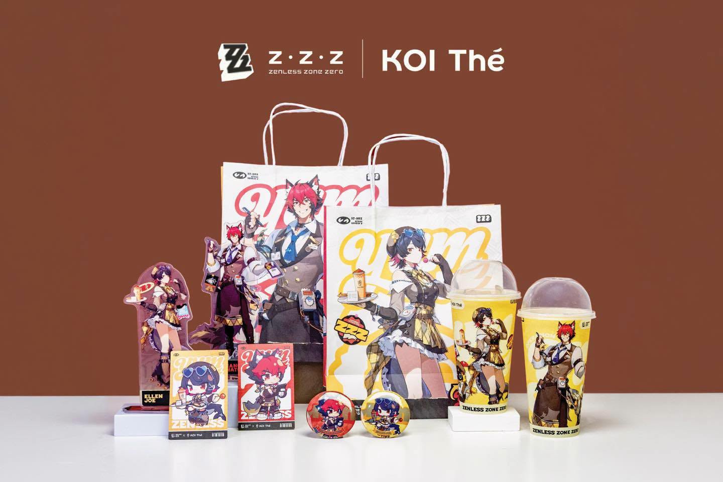 ゼンレスゾーンゼロ』と『KOI Thé』のコラボがタイで2026年7月30日から