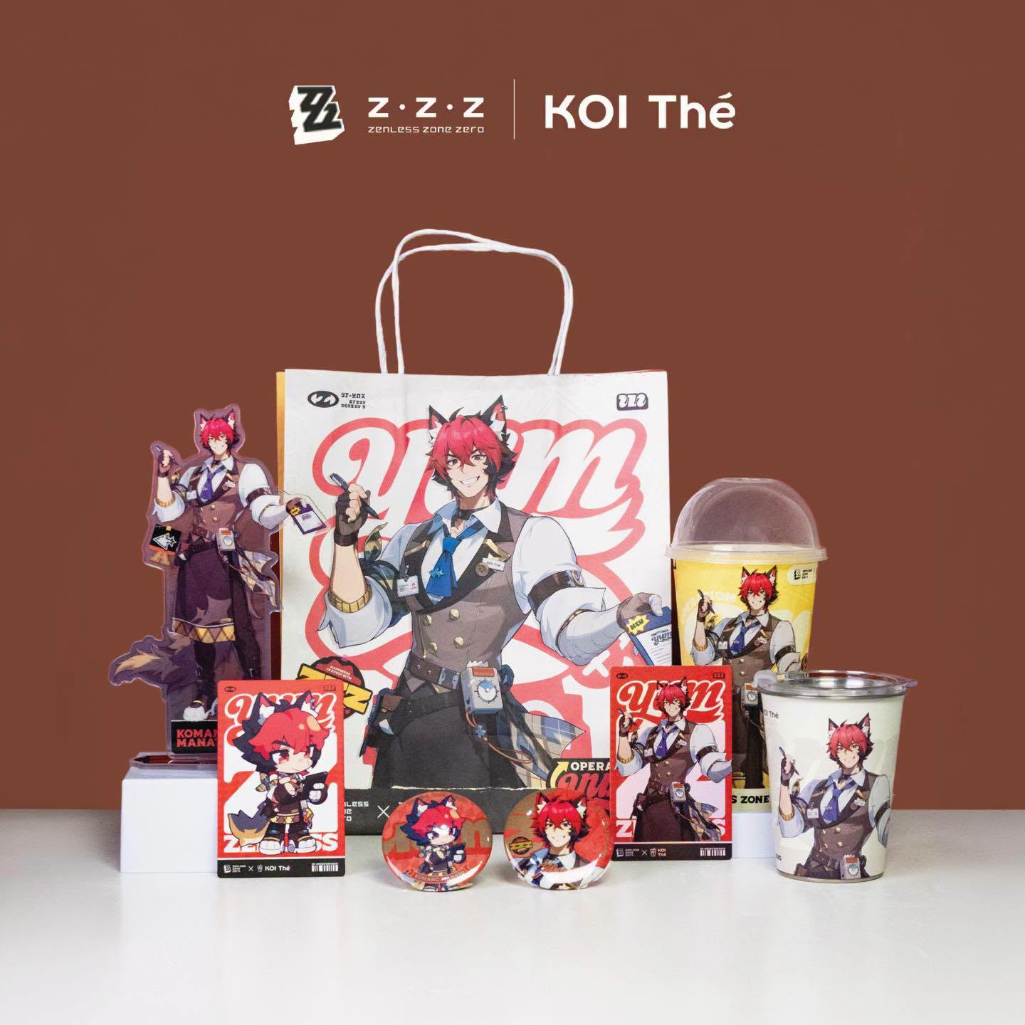 ゼンレスゾーンゼロ』と『KOI Thé』のコラボがタイで2026年7月30日から