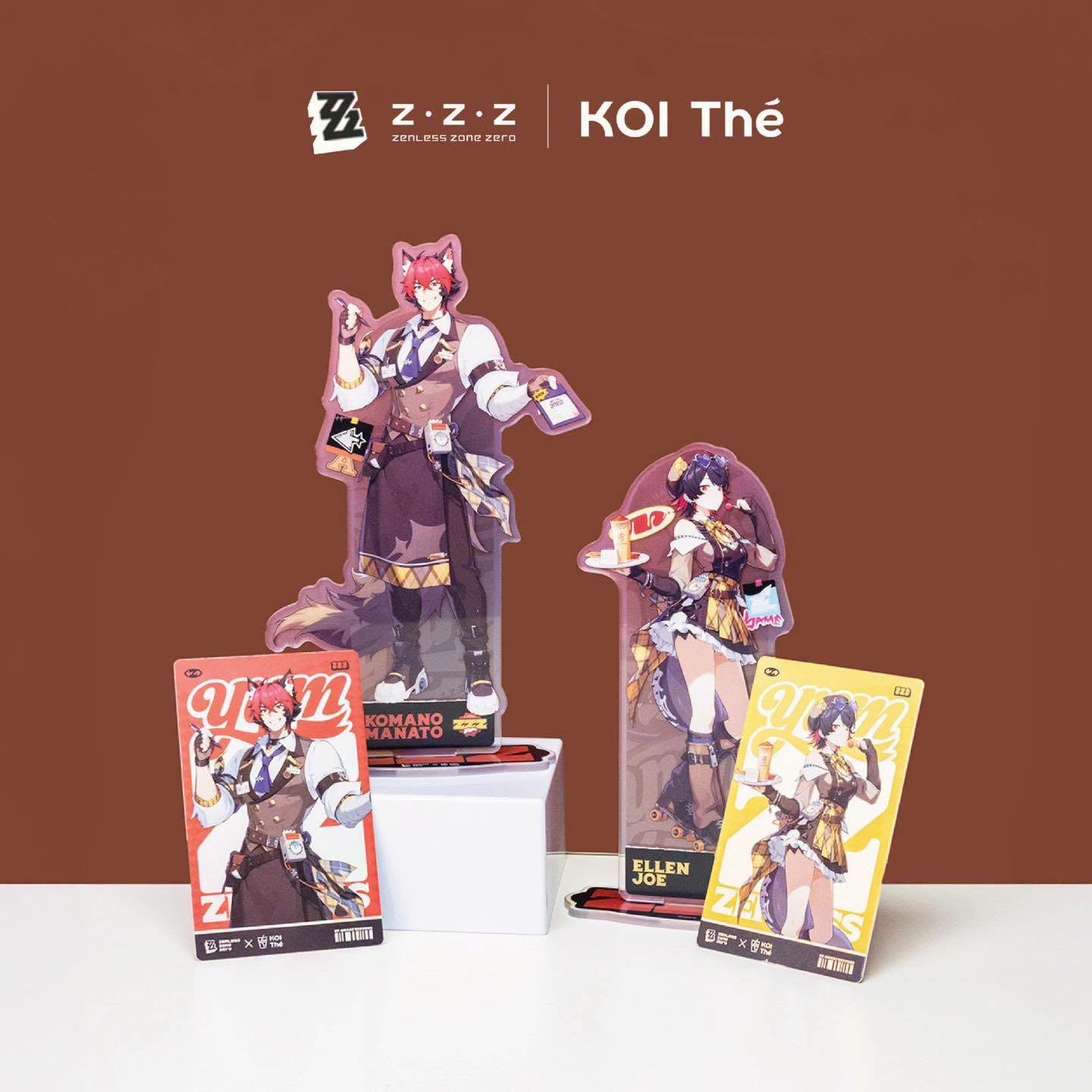 ゼンレスゾーンゼロ』と『KOI Thé』のコラボがタイで2026年7月30日から